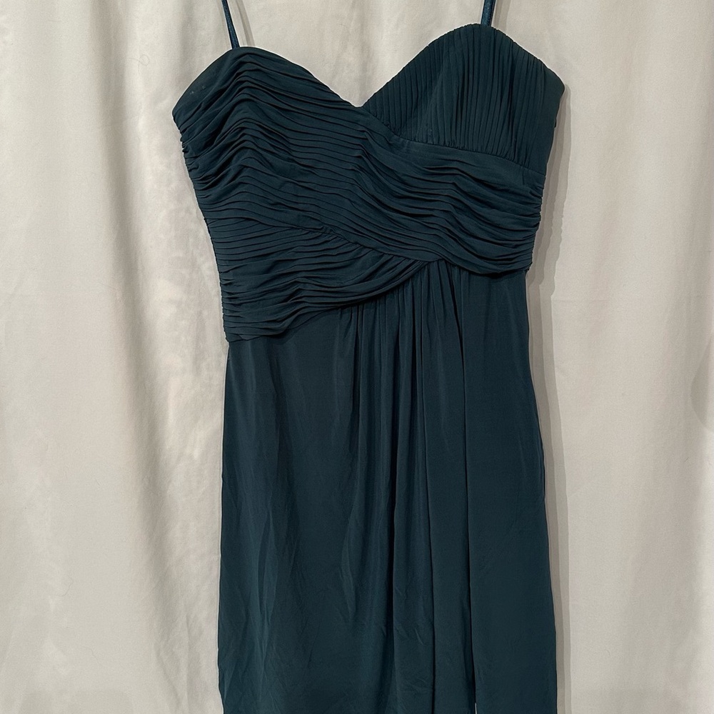 BCBG Maxazria Dark Teal Mini Dress